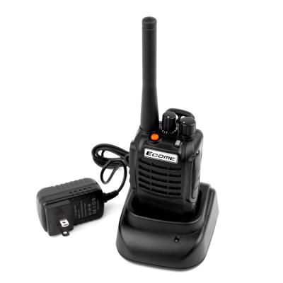 China Hotel Ecome ET-518 Long Range 2 Way Small Handheld Walkie Talkie For Hotel for sale