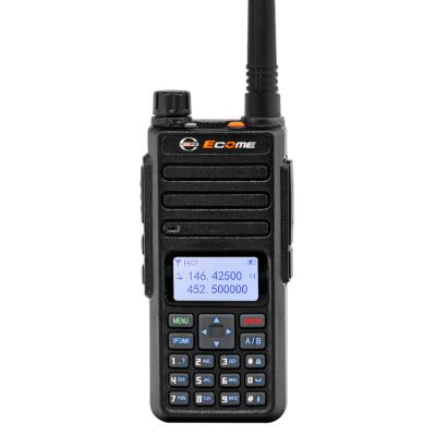 China Ecome ET-D889 outdoor encrypted portable two way radio optional amateur digital dmr 3 km range gps for sale