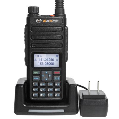 China Outdoor Ecome UHF digital dmr VHF two way radio ET-D889 walkie talkie for sale