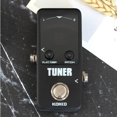 China OEM Service Mini LED Screen Tuner Portable Guitar Effect Pedal Guitar Pedal Guitar Accessories for sale