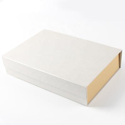 China Recyclable Magnetic Closure Matte Foldable Paper Packaging Boxes Cardboard Flat Folding Gift Box Collapsible for sale