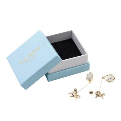 China Gift Jewelry Boxes Customize Necklace Ring Bracelet Logo Ring Velvet Pouch Set Custom Luxury Jewelry Box Paper Packaging Gift Jewelry Boxes for sale