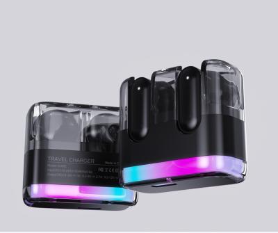 China New viable private model transparentbreathing wireless in-ear earplugs bluetooth lightweight bluetooth headset OEM wireless noise reduction for sale