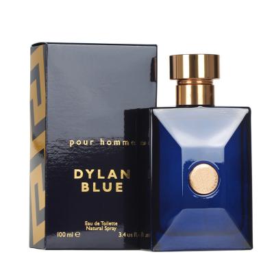 China Delicate Fragrance Dylan Blue Perfume 100ml 3.4oz Men Perfume Fragrance Ves Pour Homme Eau De Toilette Man Parfum Natural Spray Long Smell Cologne for sale