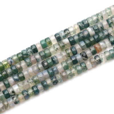 China New Fashion Natural Beads Jewelry Making Loose Beads Aquatic Agate Beads For DIY Jewelry for sale