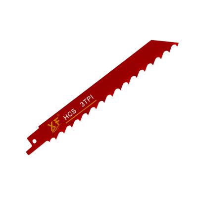 China HCS Recip Saber Special Teeth S150K 3 TPIs Saw Blades For Wood Cutting for sale