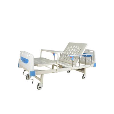 China Hospital Nursing Home YH-S08 Two cranks hospital bed multi-function medical equipment 2 crank manual hospital bed for sale