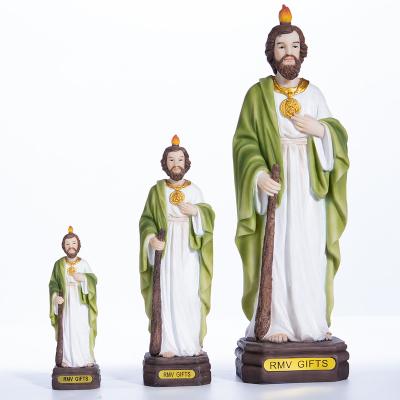 China Poly Real Resin From Europe Abigail Factory Custom Open St Joseph Religious Status Archangel Craft Religious Catholics for sale