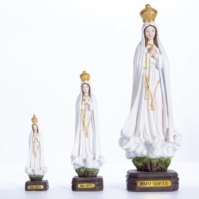 China Europe Abigail Factory Handmade Catholic Religious statues ornaments carve decoration resin holy crafts for sale