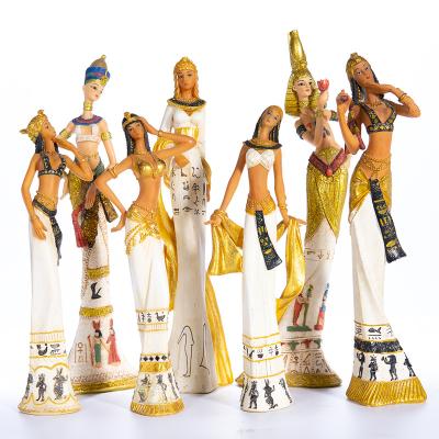 China Europe Abigail Factory Overseas Lady Hot Selling Egyptian Resin Opens Table Top Decoration Home Decoration Wholesale for sale