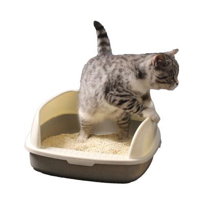 China Classic Factory direct sales Open Cat Litter Box With Free Scoop for sale