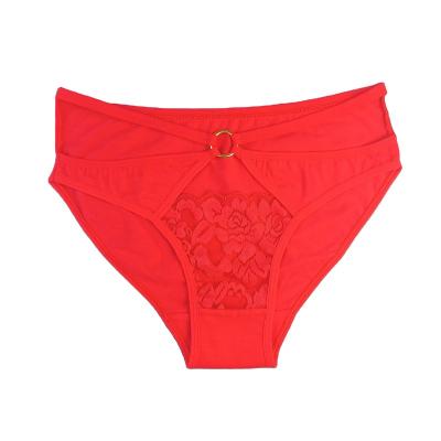 China New Style Breathable Sexy Lady Panty Quicky Dry Briefs Cotton Lace Women Underwear for sale