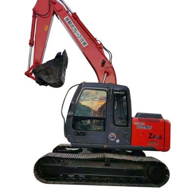 China Machinery Repair Shops 12 Ton Used Hitachi zaxis 120 Second Excavator Japan Hand Made Excavator Digger Machinery for sale