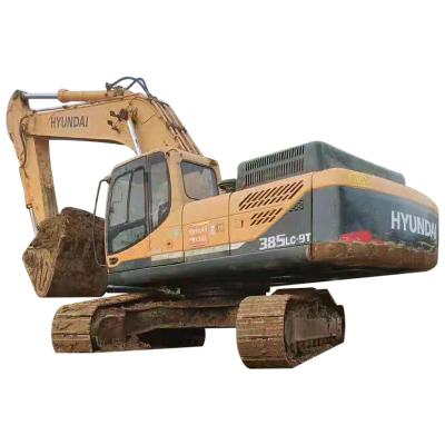 China Used Machinery Repair Shops Korea R385LC-9T Hyundai Excavator With Good Working Condition for sale