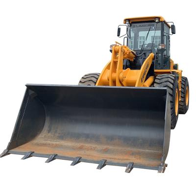 China Retail used wholesale backhoe china wheel loader CLG855N front end loader machine 5-10ton for sale