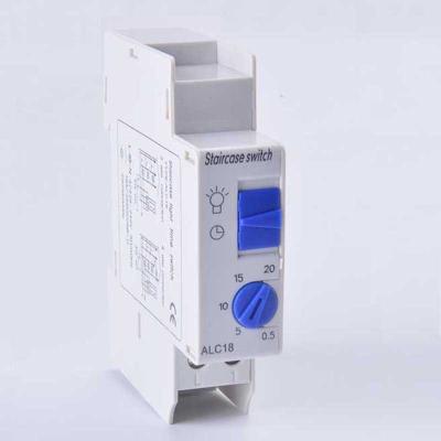 China ALC18 Din Rail Timer ALC18 Din Rail Escalator Lighting Timer Switch Timer Relay 220VAC 16A Used For Corridor Lighting Mechanical Din Rail Timer for sale