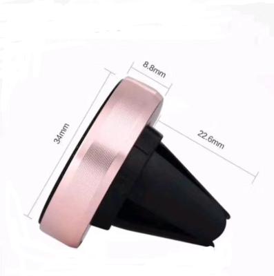 China Universal Mobile Cell Phone Magnetic Air Vent Mount Magnetic Phone Holder For Car Custom Logo for sale