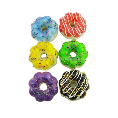 China China Promotion PU Foam Artificial Sponge Donut Cute Donut Fridge Magnet for sale