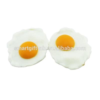 China China PVC Fake Fried Egg Artificial Realistic Food Model For Shop Display for sale