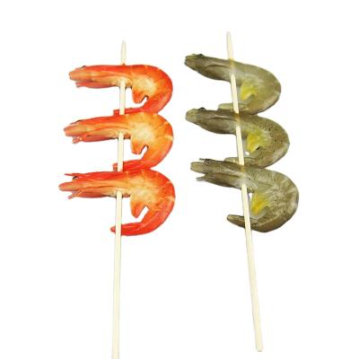 China Simulation Plastic Food DIY Shrump Africa BBQ String Model Vegetables BBQ Store Bombs Decoration Props for sale