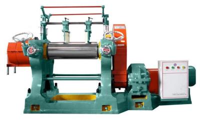 China 380V Voltage Two Roll Open Internal Rubber Mixer Machine With An Emergency Brake Device for sale