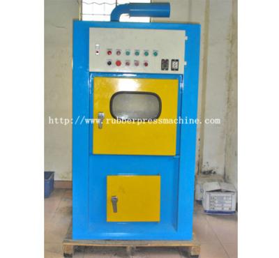 China Vibratory Deburring Equipment Grinding Burr Removal Machine 400×300mm Drum for sale