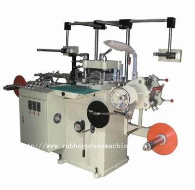 China Accurate Automatic Leak Die Cut Sticker Machine With 420 * 360mm Template for sale