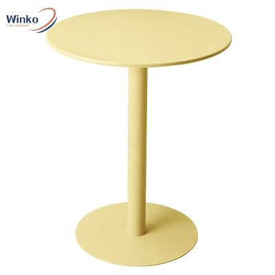 China Do choose chairs for small metal table household living room coffee table nordic modern simple round furniture tis side dining table for sale