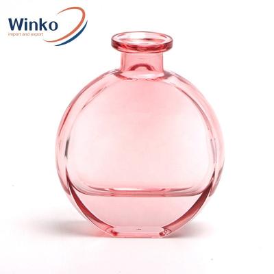 China Art Deco Nordic Creative Dining Table Decoration Ins Clear Glass Mini Vases Small Aroma Incense Bottle Vase For Flowers for sale