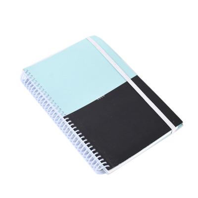 China A5 Spiral Notebook Notebook Wrapping Paper Softcover Spiral Notebook for sale