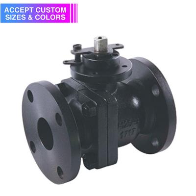 China OEM Ductile Cast Iron DN200 DN150 DN100 Electric Ball Valve for sale