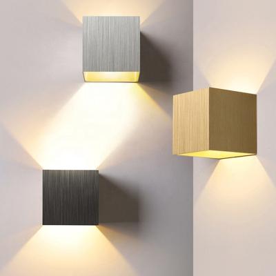 China Modern Waterproof Wall Lamp 6W 12W Led Wall Light For Bedroom Sconce Outdoor Lighting Waterproof IP65 Adjustable Lighting Angle for sale