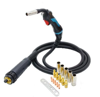 China Huarui 3M Binzel MIG 180A Euro Connector 15AK Torch Compatible With Tbi HRT15AK Torch for sale