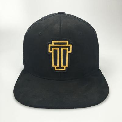 China COMMON Snapback Hat Custom Embroidery 3d Suede Snapback Hat for sale