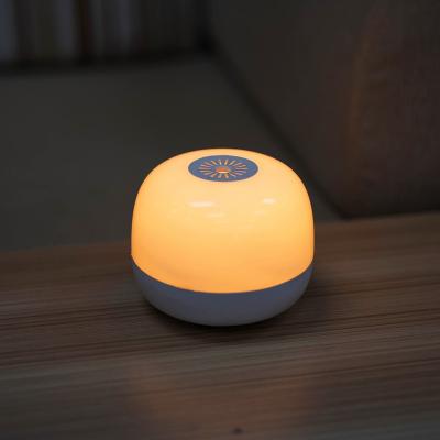 China Wholesale Modern Light RGB Touch Control Color Changing Desk LED Bedside Lamp Set In 2200 MAH Li-battery Ambient Mood Nightlight for sale