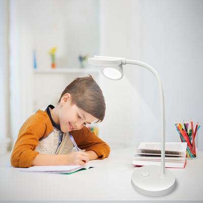 China Best Selling Modern Customization Table Lamp Eye-Caring LED Desk Lamp With Flexible Gooseneck 3 Level Brightness for sale