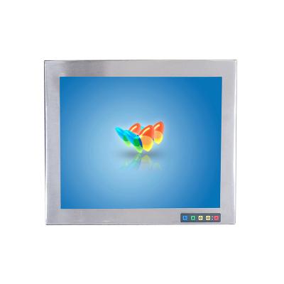 China IP67 1000nits FULL 19 inch stainless steel waterproof monitor for car wash system for sale