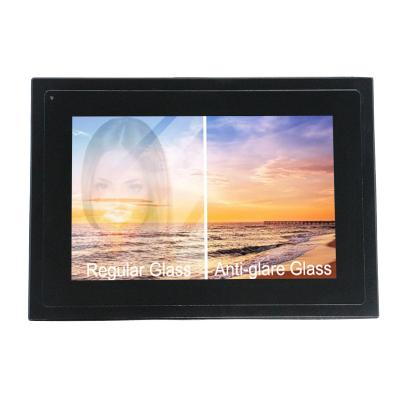 China Aluminum alloy 10.1 inch 1000nits front touch IP65 anti-glare capacitive monitor embedded for outdoor scale weighing kiosk for sale