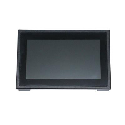 China Aluminum alloy 7 inch 1000nits front IP65 touch capacitive anti-glare monitor embedded for outdoor analytical instruments for sale