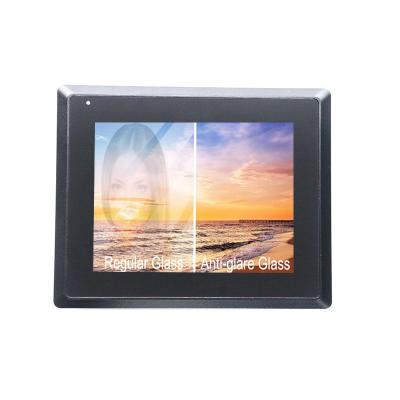 China Aluminum Alloy 8 inch 1500nits Front IP65 Anti-glare Fingerprint Touch Monitor with Optical Link Included for Scale Kiosk for sale