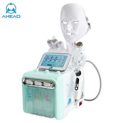 China Wrinkle Remover 8 in 1 LED Mask Multifunctional Micro Facial Bubble Sonic Exfoliation Deep Cleansing Face Peel Tightening Beauty Instrument for sale