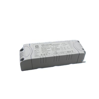 China Plastice Main Dimmable Power Supply Constant Voltage Led Driver for sale