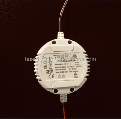 China dimmable led driver 700ma 900ma constant current round shape led power supply D51*17mm for sale