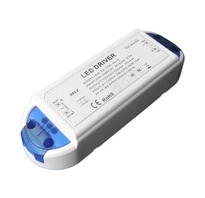 China ac 12v 90-140v dc 2600ma led driver dimmable 145*48*30.5 for sale