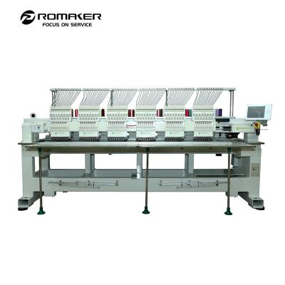 China Promaker High speed Multi Head Embroidery Machine 12 needles hat t-shirt computerized for sale