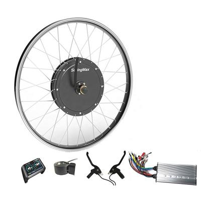 China Two series cheap dropout 100 km/h 72v 5000w high speed dc motor ebike conversion kit for sale