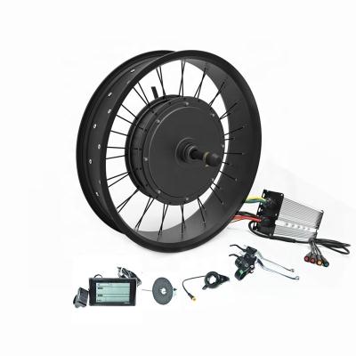 China Two Series 20-29inch fat tire electric dirt bike 72v 3000w e bike hub motor ebike conversion kits for sale