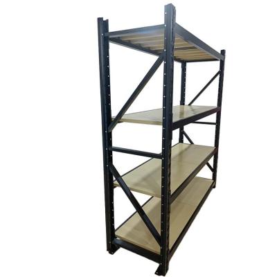 China Corrosion Protection 300kg 4 Tier Stacking Units Heavy Duty Warehouse Industrial Pallet Customized Metal Shelves Rack for sale