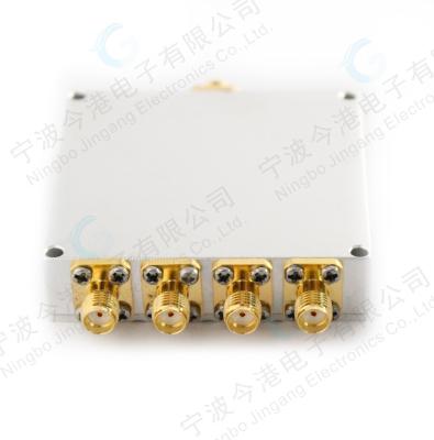 China Durable Stainless Steel Power Divider Support 2-8GHz Precision 4 Way Power Splitter for sale