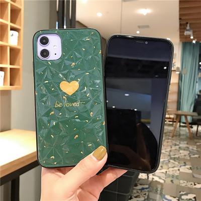 China Diamond Pattern Print Design Back Cover Shockproof Custom Phone Case For Smartphone Case for sale